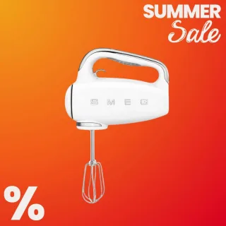 SMEG Handmixer HMF01WHEU Weiß 50's Retro-Style