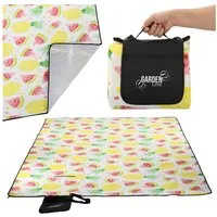 Picknickdecke Thermo Picknickdecke XXL wasserfest mit Tragegriff 300x200 cm, Thermo