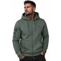 SUBLEVEL Kapuzenpullover Herren mit Reißverschluss Zipper Hoody Jacke Super Soft S-XXL Perfekte Passform Hochwertige Verarbeitung, Angenehm weich & bequem