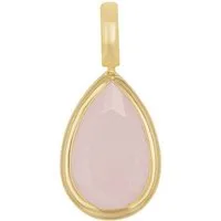 Amor Kettenanhänger Amor Motivanhänger für Damen, Gold 375, Glas (sonstige Anhänger, 1-tlg)