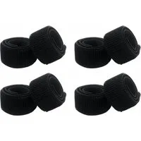 FOUORTUNATE-BEE Klettband 8 Elastische Klettbänder für Beine, Taille und Training, (8-St), Dehnbare Klettgurte für sicheren und flexiblen Halt