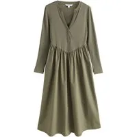 Next Midikleid Midikleid aus Jersey-Mischgewebe (1-tlg)