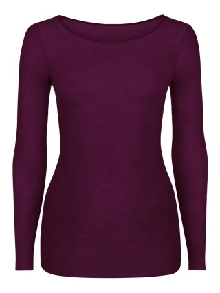 NUR DIE X KILIAN KERNER Damen Longsleeve Roundneck mit Kaschmir
