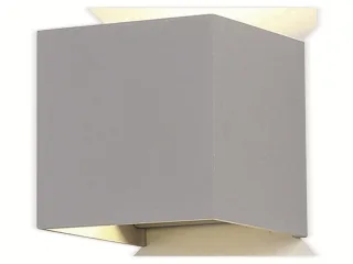 OPTONICA LED-Wandleuchte 7459, EEK: E, 12W, IP54, 1320 lm, 3000K, grau