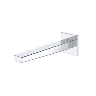 TOTO Automatikarmaturenauslauf, eckig, Unterputz, 2 l/min, Ausladung 225mm TLE250010E