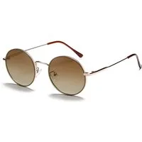 PACIEA Sonnenbrille Damen Rundrahmen Metall UV Schutz Outdoor Mode