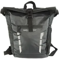 BAG STREET INTERNATIONAL Cityrucksack Wasserdichter Rolltop Kurier Rucksack gepolstert Brust- und Hüftgurt, wasserdicht