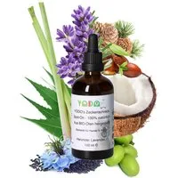 YODO Zeckenschutzmittel YODO's Zeckenschreck Zeckenöl für Hunde, Lavendel, 100 ml, 1-St., Aus 7 BIO-Ölen zur Zeckenabwehr hergestellt