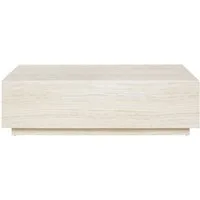 SalesFever Couchtisch Almeria Beistelltisch: Stilvoller Tisch 120/75 cm, Stilvoller, rechteckiger Tisch in edler Marmoroptik, 120x75cm