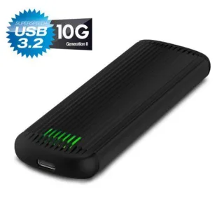 FANTEC NVMe31-FastLock NVMe SSD-Gehäuse USB 3.2 Gen. 2