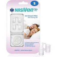 Nasivent Schnarchstopper NASIVENT Tube Plus - PREMIUM - Anti Schnarch Mittel, sanfte Schnarchtherapie und Atmenverbesserung