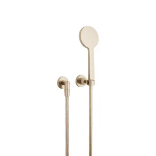 Dornbracht Schlauchbrausegarnitur m.Einzelros. TARA 27803892 Light Gold gebürstet, 27803892-27 27803892-27