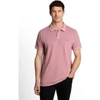 TOM TAILOR Poloshirt Sommershirt mit kleinem Logo-Print