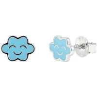 Prinzessin Lillifee Paar Ohrstecker Wolke-Motiv, Emaille