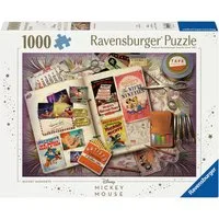Ravensburger Puzzle Disney Mickey Mouse, 1940 Mickey Moments, 1000 Puzzleteile, Made in Germany