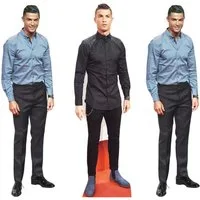 Dekofigur Cristiano Ronaldo - 3er Set Tischdekoration