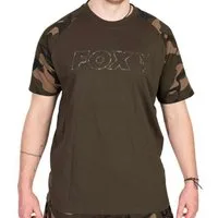 FOX International T-Shirt Fox khaki / Camo Outline T-Shirt - Angelshirt