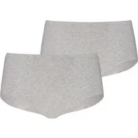 PUMA Panty PUMA WOMEN INVISIBLE COTTON MINI SHORTS 2P (2er Pack) nahtlose Ränder für eine unsichtbare Passform