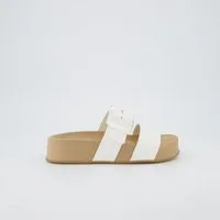 Paul Green Paul Green 6157-037, Sandaletten, Weiß, Damen Sandalette