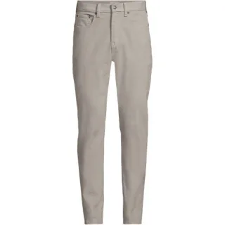 Slim Fit Cordhose, Herren,  Schwarz, Elasthan/Baumwoll-Mischung, by Lands' End