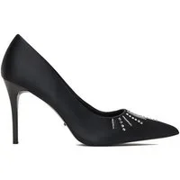 DeeZee Deezee Damen-High Heels Schwarz DeeZee-CEO-CD24-205 Schwarz High-Heel-Stiefel