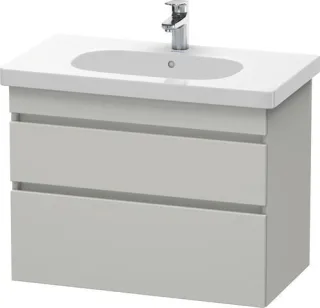 Duravit DuraStyle Waschtischunterbau wandhängend Betongrau Matt 800x453x610 mm - DS648400707 DS648400707