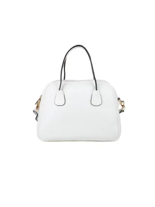 Giulia Monti Schultertasche Weiß