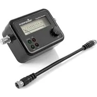 Poppstar SAT-Antenne (Satfinder (Sat Finder Messgerät, 19,5cm Verbindungskabel, Anleitung)