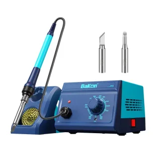 BK969 90W Soldering Iron Station with Ceramic Heating Core Rapid Fast Temperature Recovery Precise Control Safety Earth-