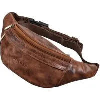 STILORD Bauchtasche "Lormeva" Gürteltasche Leder Cross-Body Tasche