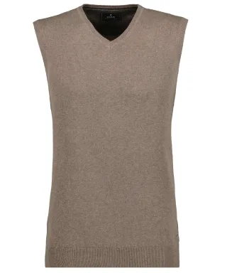 RAGMAN - Strick-Pullunder uni camel - Gr. - M