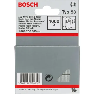 Bosch Feindrahtklammer Typ 53, 11,4mm breit - 1609200365