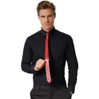 dressforfun Kostüm Pailletten-Krawatte, Schmale Unisex-Krawatte in Einheitsgröße