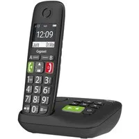 Gigaset Gigaset E290A -Senioren-Telefon mit Anrufbeantworter Schnurloses DECT-Telefon (Mobilteile: 1, SOS-Notruftaste & Raumüberwachung mit Babyphone)