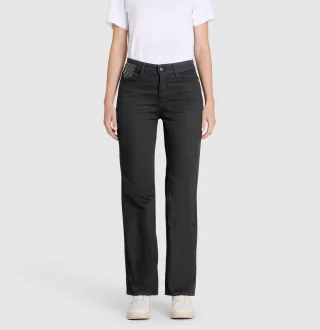 MAC - MAC JEANS - LAURA, Authentic Stretch Denim schwarz - Gr. - 44/32