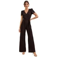 Friends Like These Jumpsuit Friends Like These Jumpsuit mit Spitze, Kurzgröße (1-tlg)
