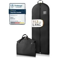 Bruce Kleidersack Optimierte Materialstärke von 120 GSM (Hochwertige Kleiderhülle für Anzug und Kleid) Atmungsaktive Anzugtasche für Reisen