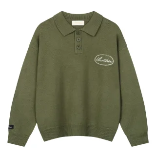 Another Cotton Lab Three Button Knit Hoodie