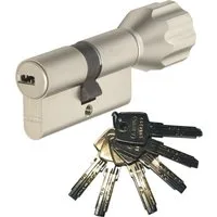 ABUS Profilzylinder ABUS EC550 ECK550 Knaufzylinder versch. Längen, mit 3-6 Schlüssel, Verschiedenschließend