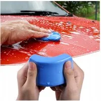 VERK GROUP Reinigungsknete Auto 170 g Lackreiniger Polierknete Set Auto-Reinigungsmittel (5-St. 170 g, wiederverwendbar)