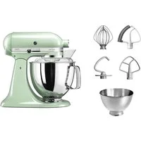 KitchenAid Küchenmaschine 5KSM175PSEPT PISTAZIE, 300 W, 4,8 l Schüssel, mit Zubehör im Wert von ca. 112,-€ UVP