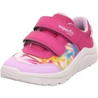 Superfit KICKS WMS: weit Sneaker Klettschuh, farbiges Muster, WMS: W V, Größenschablone zum Download