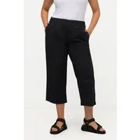 Ulla Popken 7/8-Hose 7/8-Hose Ruby geformtes Knie gerades Bein