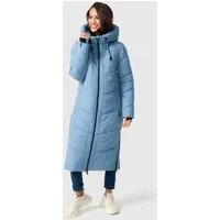 Marikoo Winterjacke Nadaree XVI Stepp Mantel mit großer Kapuze