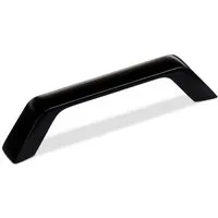 SO-TECH® Möbelgriff Bügelgriff BLACKLINE II schwarz matt, Schrankgriff Aluminium (10-St), Bohrlochabstand (BA) 96 mm, inkl. M4 Befestigungsschrauben