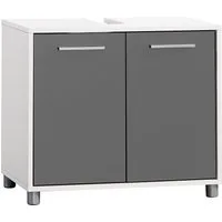 Procontour Waschbeckenunterschrank Betty Breite 64 cm, mit Einlegeboden, Badezimmerschrank WBU Badmöbel