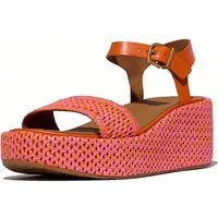 Fitflop Platfforms Woven Wedge Ankle-Strap Sandals Sandale