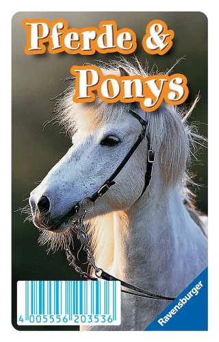 Ravensburger 20353 - Pferde und Ponys Tierwelt Quartette