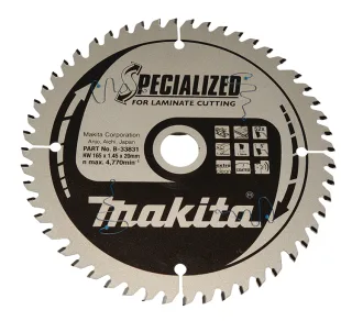 Makita SPECIALIZED Sägeb.165x20x52Z - B-33831