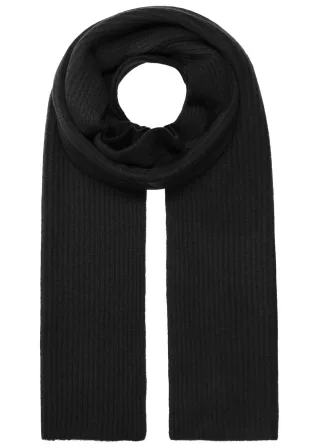 COMMANDER Finest Clothing - Schal, Ribstruktur black